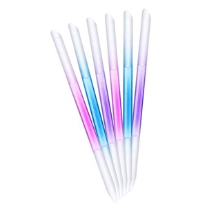 Nail Care Manicure Tool Cuticle Nail Pusher Stick Logo and Size Glass 2022 Hot Selling Customized