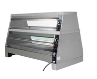 Equipo de restaurante de comida rápida, caja caliente de comida kfc, contenedor calentador, pantalla, equipo para mantener la comida caliente
