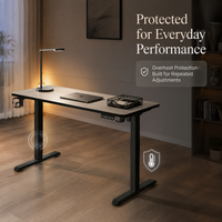 Bureau électrique réglable en hauteur AOR Rebound, type divisé, vitesse de levage 20 mm/s, pour bureau à domicile, vente en gros usine