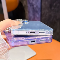 Nouvelle coque de téléphone IMD à texture plume avec lentille à trou de précision pour la série Samsung S26U
