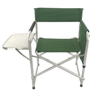 Silla de Director Plegable de Hierro, Económica, Ligera, Resistente y Ecológica, con Marco Metálico y Lona, para Niños, Oficina y Exteriores