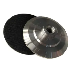 Diamante Lucidatura Pad 3/4 "/5" In Alluminio Backer Pad Base di Supporto Supporto M14 5/8-11 Filo Angolo smerigliatrice