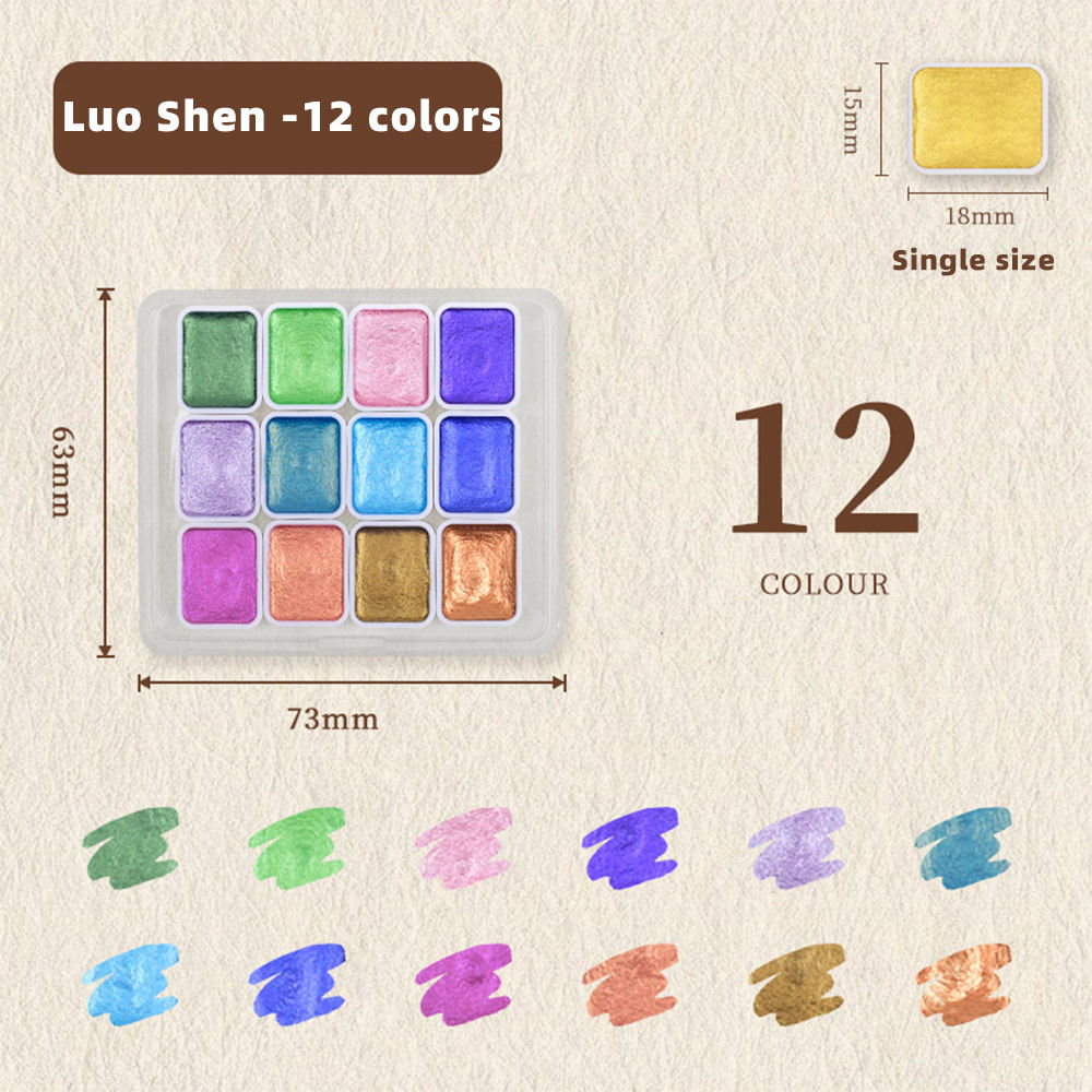 LuoShen 12 couleurs