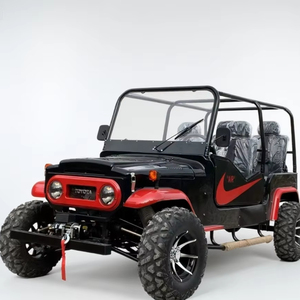 รถจี๊ปมินิออฟโรด 350 ซีซี เครื่องยนต์เบนซิน ขับเคลื่อน 4 ล้อ ระบบเพลาขับ 4 ที่นั่ง รับน้ำหนัก 500 กก. โครงเหล็ก สำหรับใช้งานอเนกประสงค์ - Product Image 1