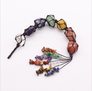 <span class=keywords><strong>Cristalli</strong></span> Curativi <span class=keywords><strong>per</strong></span> <span class=keywords><strong>Auto</strong></span> in Offerta, Accessori Decorativi, Quarzo Misto, 7 Chakra, Pietre Levigate Naturali, Feng Shui, Amore - Product Image 6