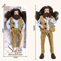 Poupée homme tendance de 11,5 cm, hauteur de 30 cm, articulations mobiles, poupée en plastique PVC, poupée personnalisée