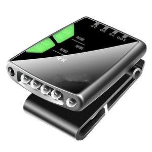 Đèn pha cảm biến đạp xe sạc lại nhẹ, siêu sáng <span class=keywords><strong>LED</strong></span>, kẹp mũ, có sạc USB, tiện lợi - Product Image 1