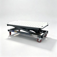Plateforme de levage réglable en hauteur, table motorisée, quincaillerie de levage, cadre en fer, élévateur électrique