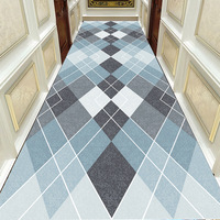 Tapis et moquettes d'entrée personnalisés imprimés 0126, style européen, pour allées, couloirs et escaliers, grande surface