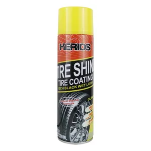 2024 High Glossy Long Lasting Tire Polish Coating Spray Tire Shine Spray In Stock Fast Delivery