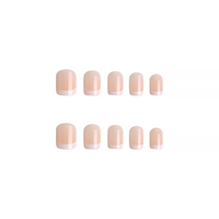 Meilleures ventes : Faux ongles ABS 3D personnalisables, design carré, couverture complète, 24 pièces, application au doigt, colle, ensemble de manucure haut de gamme pour l'été