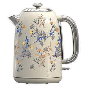 2200W 1,7L elektrische waterkoker roestvrijstalen behuizing met afneembaar, wasbaar filter - Product Image 1