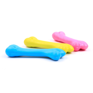 osso del giocattolo del cane di gomma durevole del giocattolo del cane di TPR di vendita caldo per la masticazione e l'addestramento dei piccoli animali domestici - Product Image 3