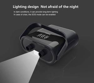 Áp lực cao máy bơm không khí cho Inflatable giảm phát sup chèo Board cá nhân Xe pin Booster ngân hàng điện cắm trại - Product Image 5