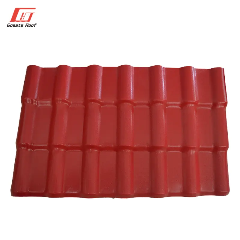 bali resin heat insulation roofing sheet Synthetic resin tile 10 years color guarantee spanish roofing tile ridge tile