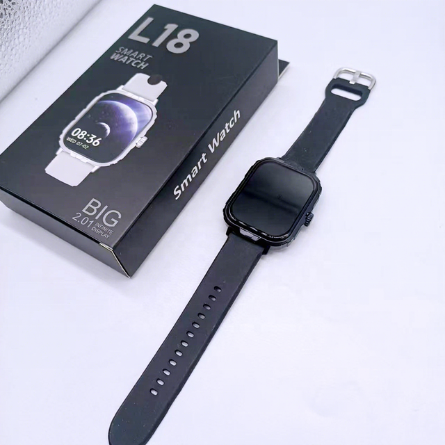 2026 New Private Model L18 Smart Watch AI Voice Assistant BT Connectivity Fitness Tracker Heart Rate Monitor Call Message IP67