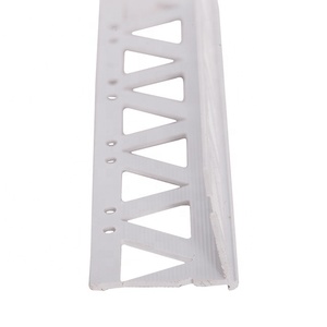 Tira de borde de cerámica en forma de L, pieza decorativa de esquina de cerámica blanca - Product Image 5