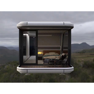 38 Metros Cuadrados EE. UU. Mercado Prefabricado <span class=keywords><strong>MAX</strong></span> Modern Tiny Home Hotel <span class=keywords><strong>Office</strong></span> Space Capsule House - Product Image 6
