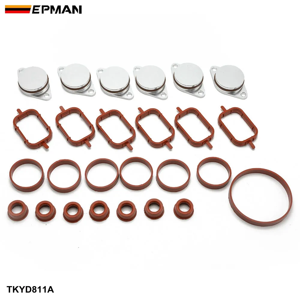 Epman 6x33มม. ดีเซล Swirl ช่องว่างซ่อมลบชุดซ่อมแซมถอดชุดซ่อมสำหรับ BMW M57 530D 330D 335D TKYD811A แหวนสำรอง