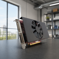 Nouvelle carte graphique ATI RX 580 VHDCI 3612D 8G 256 bits DDR5 avec interface PCI Express, 12 écrans, ventilateur, pour ordinateur de bureau multi-écrans