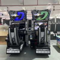 Machine de jeu de course folle de simulateur de jeu à pièces MAKER vente en gros Machine de jeu de conduite de simulateur de course de voiture de mouvement