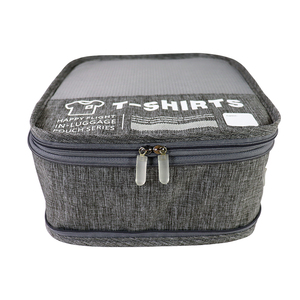 Juego de 6 Cubos de Compresión para Empacar, Hechos con RPET Reciclado, Organizadores de Equipaje Ligeros con Bolsa para Zapatos - Product Image 4