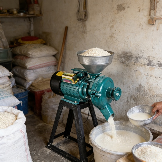 Chefcaptain Nouveau Moulin à grains manuel en fonte, broyeur à manivelle pour cé