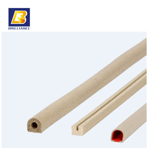 Striscia in Silicone Conduttivo in Vetro Argentato Personalizzata all'Ingrosso, a Forma di O/D/U/P, Estrusa per Schermatura EMI, Tagliabile - Product Image 3