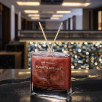 Diffuseur de parfum de luxe LunaLith pour la décoration de la maison |   Diffuseur d'ambiance élégant à bâtonnets en rotin, parfum longue durée pour salon