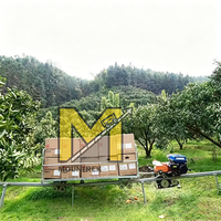 Transporteur monorail autopropulsé à moteur thermique pour vergers montagneux et convoyeur de légumes, économique