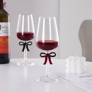 Verres à vin rouge classiques à nœud papillon, design créatif en filet, <span class=keywords><strong>verrerie</strong></span> de luxe, capacité de 300 ml - Product Image 4