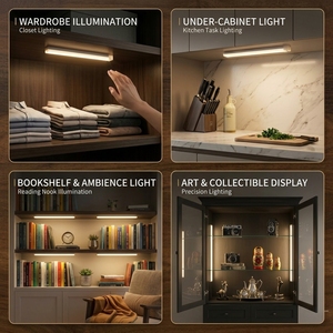 Lámpara LED Recargable de 30 cm para Gabinetes con Detección de Movimiento, Diseño Personalizado OEM ODM para Armarios de Cocina, Pedidos al por Mayor - Product Image 2
