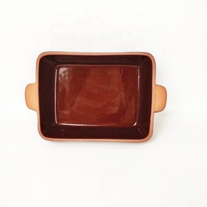 <span class=keywords><strong>Plat</strong></span> à 60 plats de cuisson <span class=keywords><strong>en</strong></span> céramique, <span class=keywords><strong>plat</strong></span> à 60 plats de cuisson, poêle à lasagnes avec poignée - Product Image 3