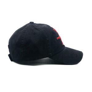 Écusson <span class=keywords><strong>de</strong></span> broderie personnalisé logo casquettes <span class=keywords><strong>de</strong></span> sport Baseball papa chapeaux non structuré Vintage en détresse Gorras <span class=keywords><strong>chapeau</strong></span> en gros coton lavé - Product Image 3