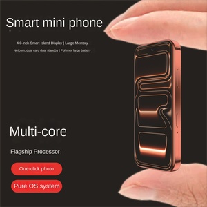 Điện thoại thông minh mini sáng tạo dành cho trẻ em <span class=keywords><strong>4</strong></span>.0 inch thời trang I17 Promax đang có hàng với giá thấp - Product Image 5