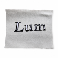 Étiquette de transfert thermique en silicone 3D personnalisée, gaufrée, lavable, avec logo en relief pour vêtements, sacs, chaussures