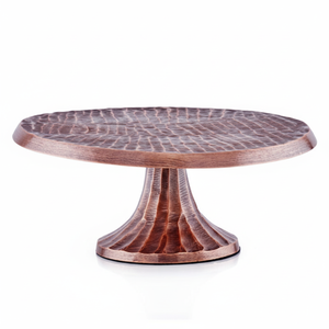 Elegantes herramientas para pasteles de aluminio para bodas con un diseño delicado y un acabado brillante hecho para hermosas presentaciones de pasteles escalonados - Product Image 1