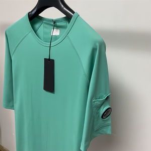CP wholesale casual youth fashion T-<b>shirt</b> company Hip-hop street fashion summer sports 100% cotton short-sleeved for men - Product Image 3
