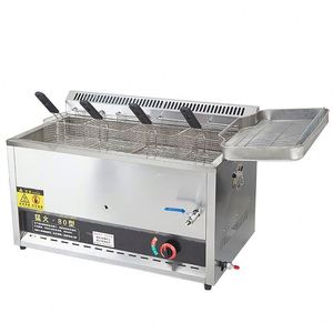 Nouvelle Friteuse Électrique Commerciale Robuste pour Vente Ambulante avec Protection Anti-Flamme en Acier Inoxydable Garantie 6 Mois pour Brochettes Frites - Product Image 1
