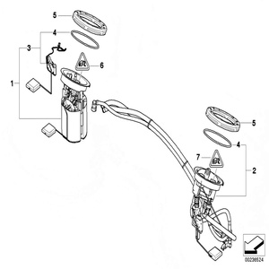 Assemblage de pompe à carburant haute <span class=keywords><strong>Performance</strong></span> 16117197076 pour <span class=keywords><strong>BMW</strong></span> E90 E88 E82 E87 pour VDO 335i 320i <span class=keywords><strong>130i</strong></span> 323i - Product Image 5