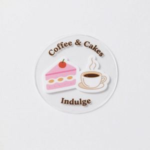 Custom Logo 3D Embossed Vinyl Adhesive Waterproof Gold Foil Embossed Cosmetic <b>Sticker</b> <b>Roll</b> for Candle Use - Product Image 6