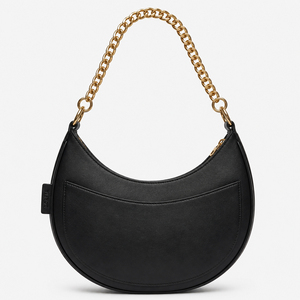 Sac à bandoulière pour femme en cuir PU avec chaîne, sac à rabat, sac bandoulière gris clair, style monogramme, petit sac à main élégant pour tous les jours, OEM ODM Custo - Product Image 4