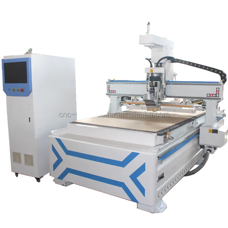 Furniture Industry wooden door making carpentry machine atc cnc router machine For Cabinets