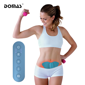 DOMAS Không Dây Kinh Nguyệt Điện Cực Xách Tay Ems Massager Thời Gian Pain Relief Physiothe Hàng Chục Kích Thích Cơ Bắp