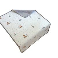 Coussin petit et multifonctionnel en coton pur matelassé avec motifs de dessins animés et d'anime