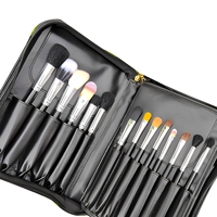 Ensemble professionnel de pinceaux de maquillage cosmétique, pinceaux pour poudre, fard à paupières, blush, kit de pinceaux de maquillage avec sac