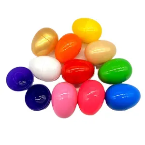 Jouets pour enfants oeufs oeufs de pâques 47*63mm couleur unie