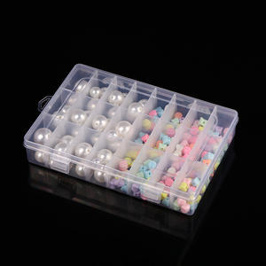 Boîte à pêche portable Hikeon HKA0379, 24 compartiments, petite boîte de rangement en plastique, facile à transporter pour les voyages, la randonnée et les sorties de pêche - Product Image 4