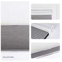 Persianas Modernas Tipo Panal con Control Remoto, Inalámbricas, Inteligentes, con Control por WiFi, Persianas Motorizadas, Cortinas Celulares