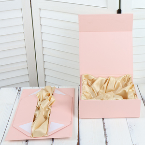 Custom Gold Foil Embossed Folding Clamshell Magnetic Wig Packaging New Paperboard Gift <b>Box</b> Food <b>Storage</b> Gift - Product Image 4
